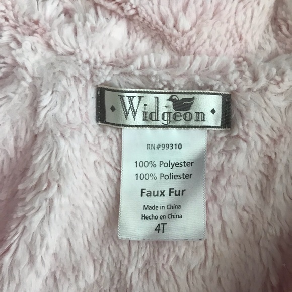 Widgeon faux fur pink peplum jacket with b… - Picture 4 of 4